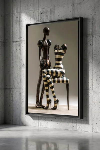 Interieurvoorbeeld: Couture van de stilte