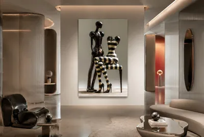 Interieurvoorbeeld: Couture van de stilte
