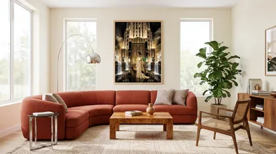 Interieurvoorbeeld: Gatsby-glamour en mysterie bij de Art Deco-fontein