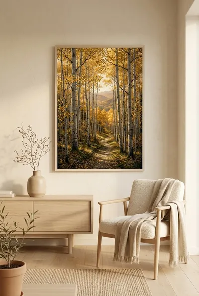Interieurvoorbeeld: Gouden herfst