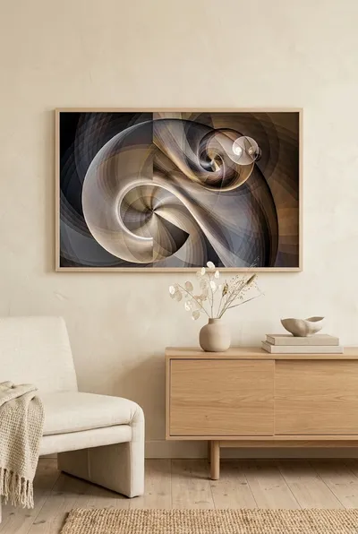Interieurvoorbeeld: Nautilusschelp en de Fibonacci-reeks