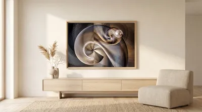 Interieurvoorbeeld: Nautilusschelp en de Fibonacci-reeks