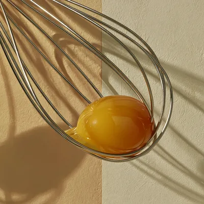 Wandkunst: Garde met eidooier